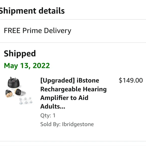 iBstone Rechargable Hearing Amplifier, almost NWT - Picture 10 of 11